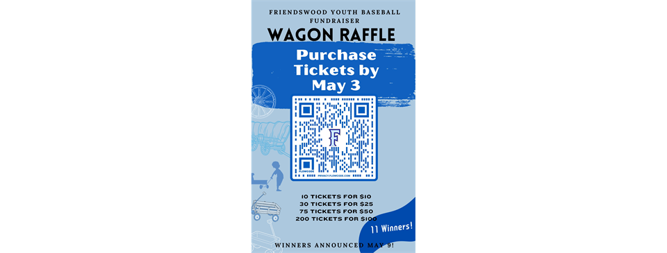 Raffle Tickets by May 3